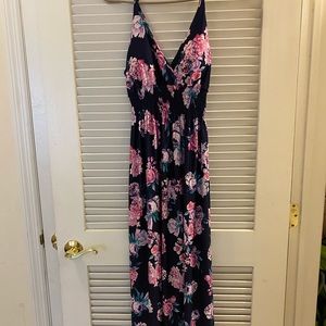 Floral maxi dress